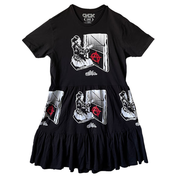 Grandma Anarchy Tee Dress - Medium