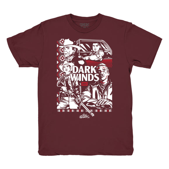 Monster Slayers Men's Maroon Tee